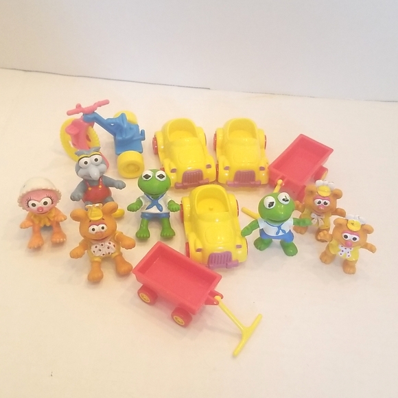 Vintage Muppets PVC Figures/Cars/Bike/Wagon McDonald's Toys - Picture 2 of 6